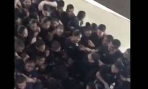 Tumulto em Colégio da Polícia Militar deixa crianças feridas