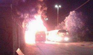 Vídeo: Em menos de 24 horas, 3 ônibus são incendiados em Manaus