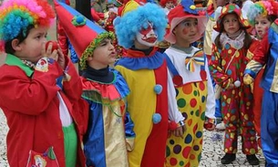 Baile Infantil faz a alegria da criançada no domingo de carnaval 