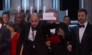Gafe inacreditável causa 'climão' no Oscar 2017