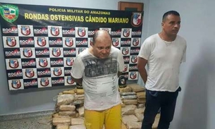 Após denúncias, colombianos são presos enquanto faziam entrega de drogas em Manaus