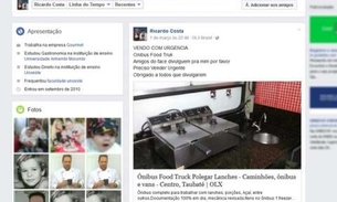 Para sanar dívida em pensão, ex-Polegar Ricardo Costa põe food truck à venda