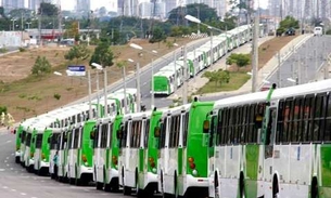Frota com 30 novos ônibus chega a Manaus