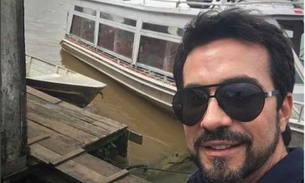 No Amazonas, padre Fábio de Melo recria cena do Titanic