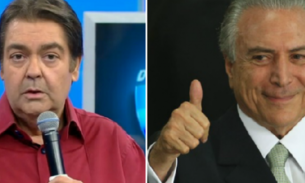 Faustão justifica almoço pago a Temer, mas explicação não convence internautas
