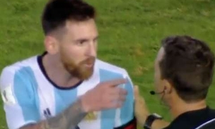 Messi é suspenso por quatro jogos após xingar bandeirinha brasileiro