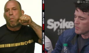 Durante coletiva polêmica, Wanderlei Silva dispara para Sonnen: ‘Chupa as minhas b***’