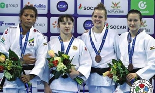 Judô brasileiro sobe ao pódio na Geórgia com Rafaela Silva e mais quatro atletas