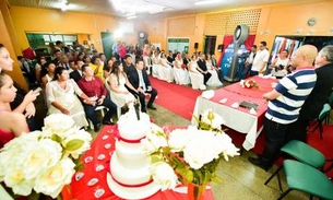 Casamento coletivo reúne mais de 200 pessoas em Manaus