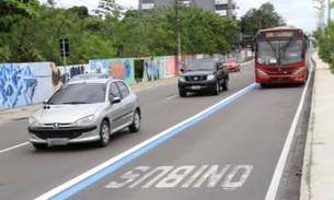 Linhas de ônibus passam a utilizar corredor exclusivo a partir desta quarta-feira em Manaus  