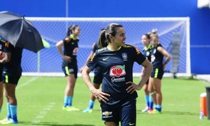 Seleção Brasileira Feminina realiza primeiro treino em Manaus