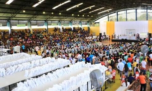  Município do Amazonas realiza a maior entrega de material escolar do interior do Estado 
