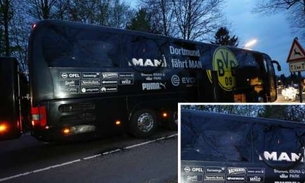 Na Alemanha, ônibus do Borussia é atingido por bomba e jogador fica ferido 