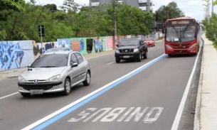 Em Manaus, mais duas linhas de ônibus passam a utilizar o corredor exclusivo 