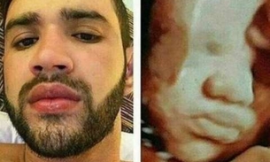 Gusttavo Lima rebate internauta que criticou rostinho de filho em ultrassom 3D
