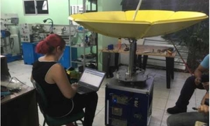 Amazonenses desenvolvem antena para melhorar sinal de TV no interior do Estado