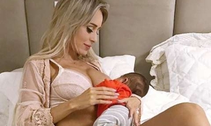  Foto de ex-BBB amamentando com silicone repercute internacionalmente 