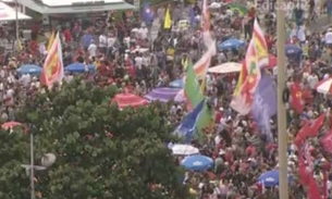 No Rio, manifestantes protestam contra Temer e por eleições diretas 