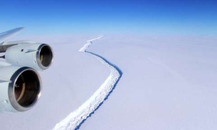 Iceberg gigante tem fenda de 130 km e está prestes a se desprender da Antártica