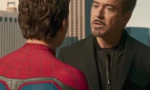    Homem-Aranha confronta Homem de Ferro em novo comercial do filme