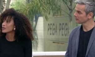 Taís Araújo dá 'no olho' ao vivo em Otaviano Costa e causa na internet 
