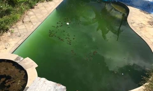 Obra abandonada em condomínio de Manaus vira criadouro de mosquitos e preocupa moradores