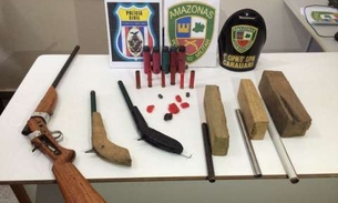 Produtor de armas caseiras para crimes é preso no Amazonas
