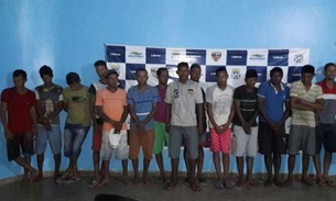 14 pessoas são presas suspeitas de assalto no Amazonas