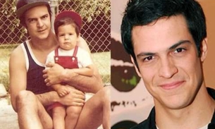  Mateus Solano 'choca' por semelhança em foto do pai 