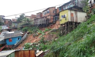 734 áreas com risco de deslizamentos são identificadas em Manaus