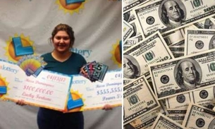 Jovem de 19 anos ganha duas vezes na loteria em menos de uma semana