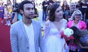 Sophia Abrahão e Sérgio Malheiros se casam em arraial beneficente