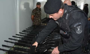 Sistema de Segurança poderá usar fuzis do Exército em ações contra tráfico de drogas no AM