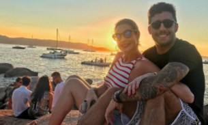 Marido de Luana Piovani posta foto de nu frontal da atriz em banheira