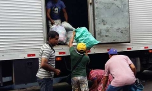 Indígenas Warao abrigados em Manaus recebem doação de eletrodomésticos 