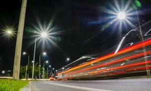 Iluminação pública com LED já resultou em melhoria de 41,5% em Manaus, diz Prefeitura