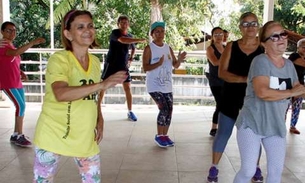 Aulas de zumba são oferecias para aposentados em Manaus 