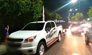 Detran apreende 10 veículos e impede 'racha' em Manaus