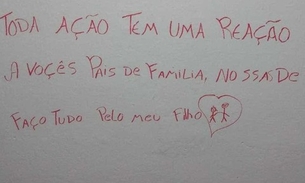 Após roubar casa e fazer dois reféns, assaltante arrependido deixa bilhete inusitado