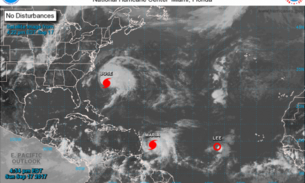 Maria se torna furacão em direção ao Caribe