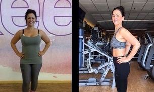 Ex-Tiazinha, Suzana Alves mostra antes e depois de perder 28kg