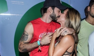 Thiago Rodrigues deixa camarote após ex-mulher, Cris Dias, chegar acompanhada de bonitão