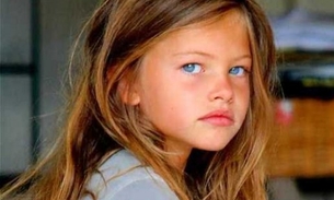 'Menina mais bonita do mundo' desfila na Semana da Moda em Milão