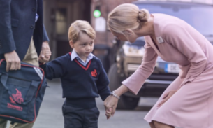 Após 3 semanas de aula, Príncipe George 'não quer mais saber de ir à escola'