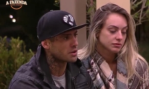 A Fazenda 9: Yuri fica com ciúmes de Marcos Harter e tem DR com Monick