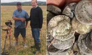 Homem encontra tesouro valioso de 2 mil anos em fazenda e fica rico