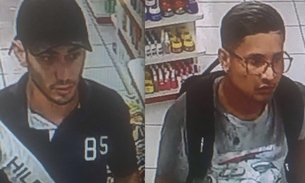 Câmeras de segurança flagram esquema de grupo que assaltou drogaria em Manaus