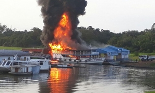 Explosão de embarcações deixa cinco pessoas gravemente feridas no Amazonas 