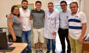 Delegado baleado em Manaus publica texto comovente após alta de hospital