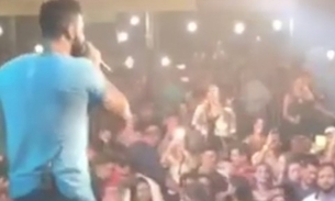 Tiros causam pânico em show de Gusttavo Lima durante briga de PM